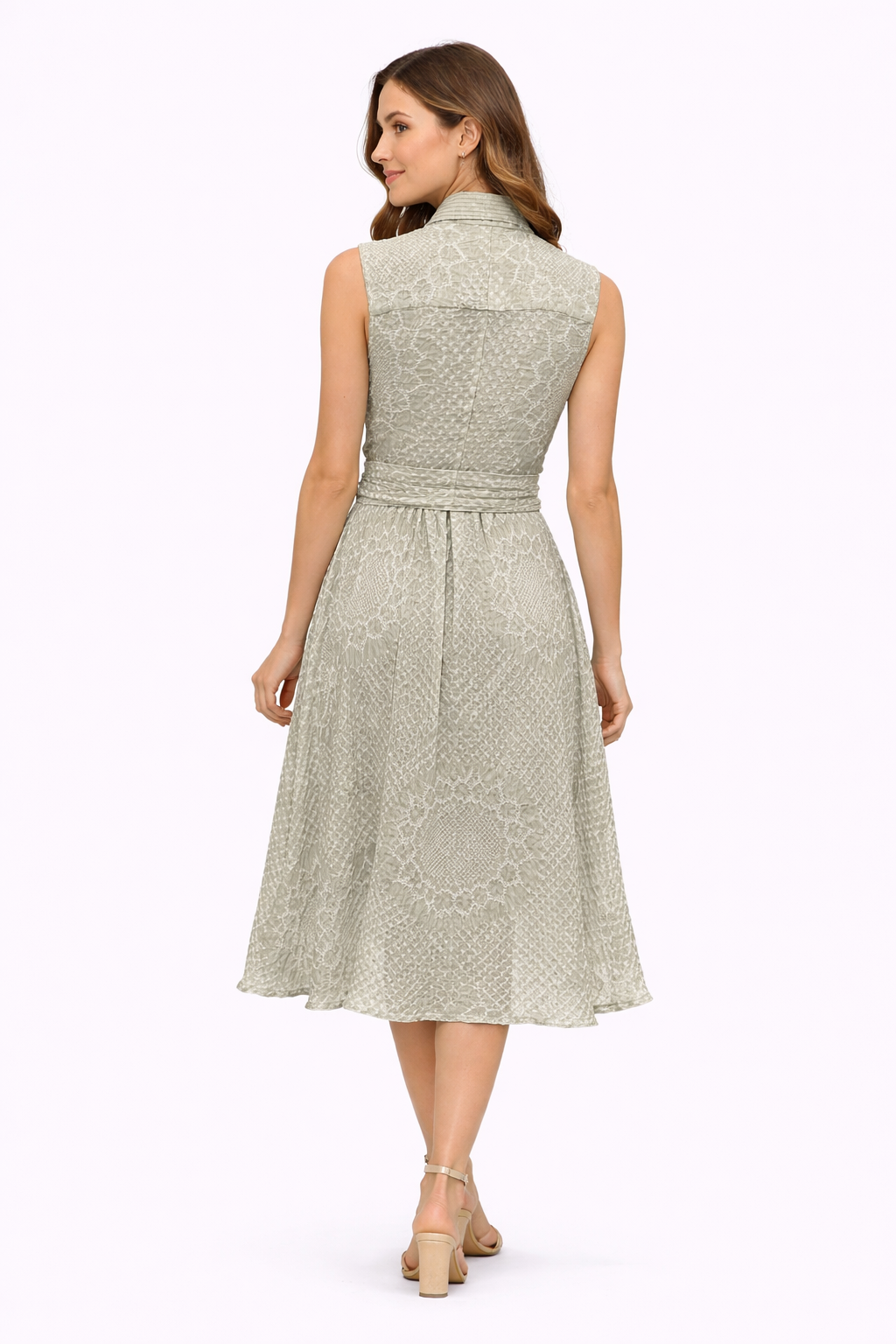 Gajji Silk Bandhani Dress