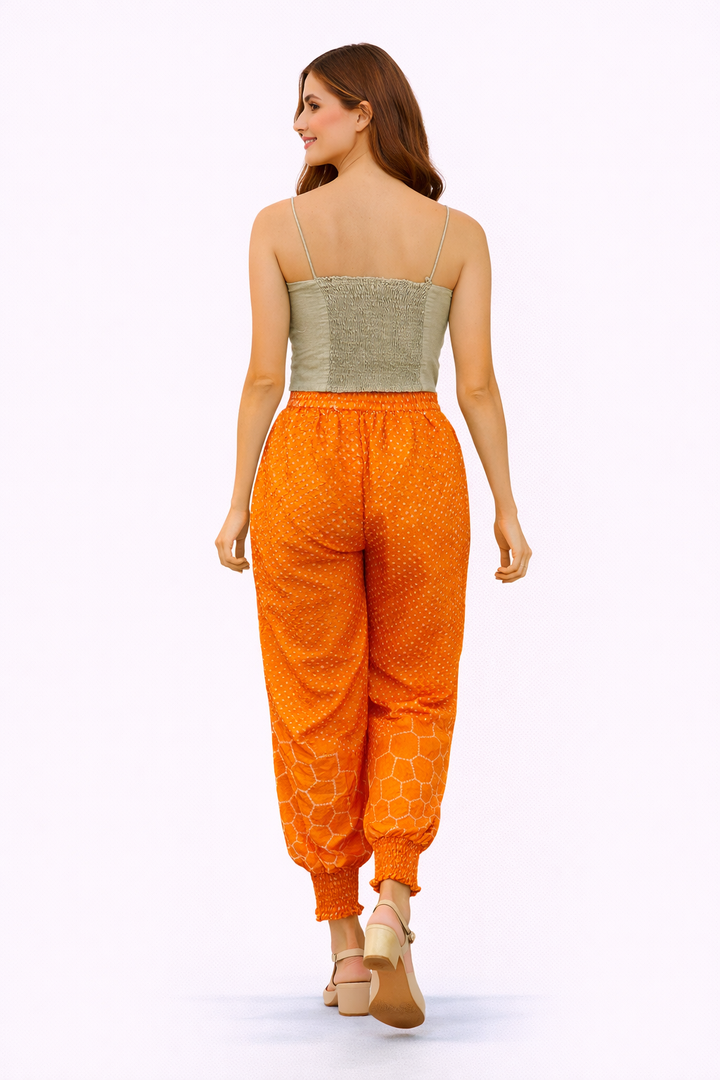 Santoon Silk Inner with Boho Dhoti pants