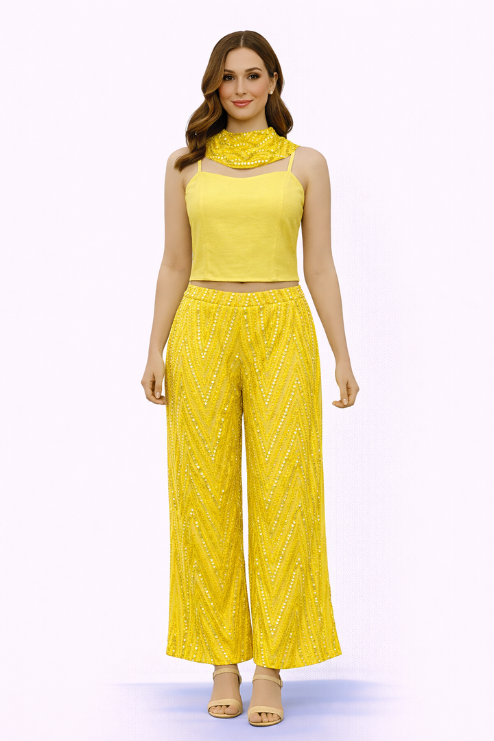 Yellow 18' corset with Miini cape