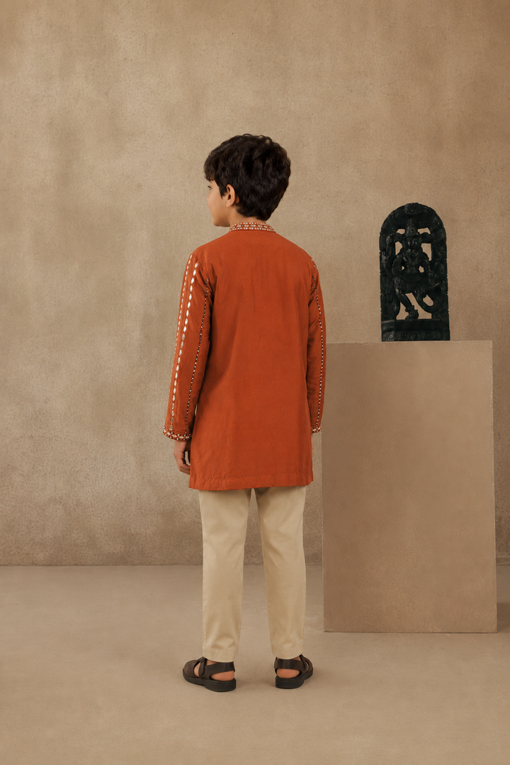 Mirrorwork Kurta Set