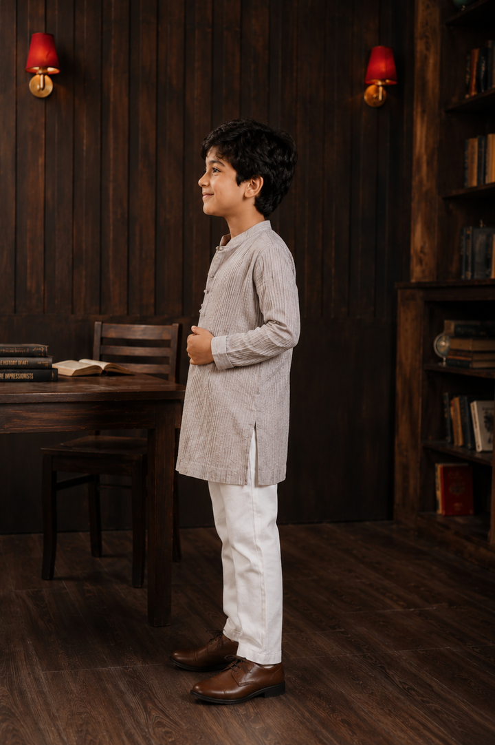 Pintuck Short Kurta