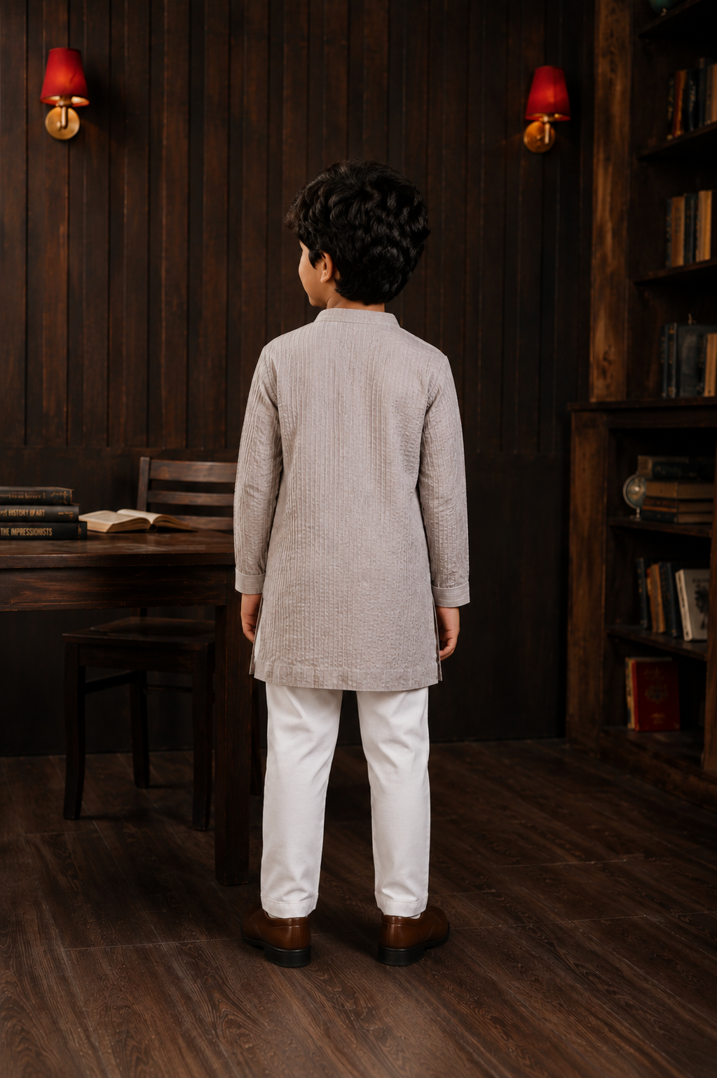 Pintuck Short Kurta