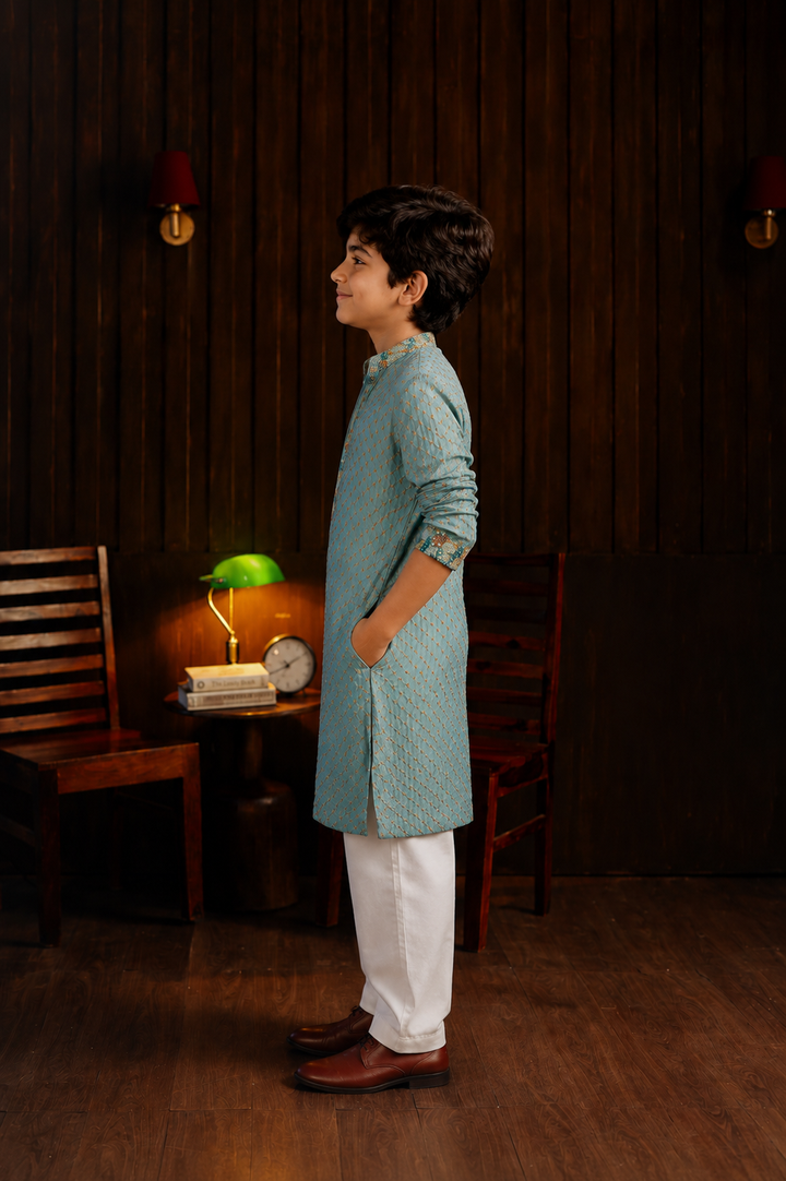 Embellished Bandhani Kurta