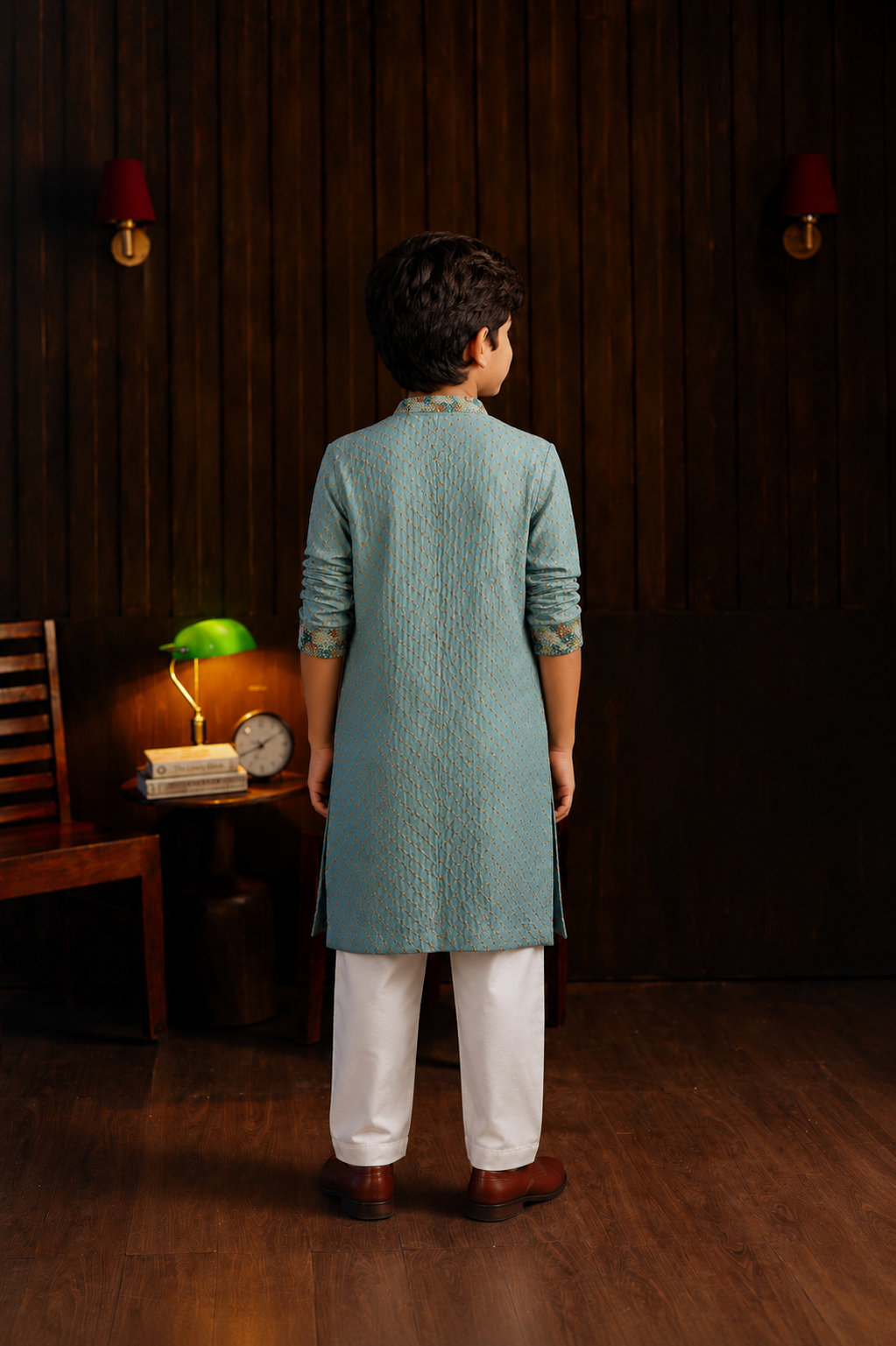 Embellished Bandhani Kurta