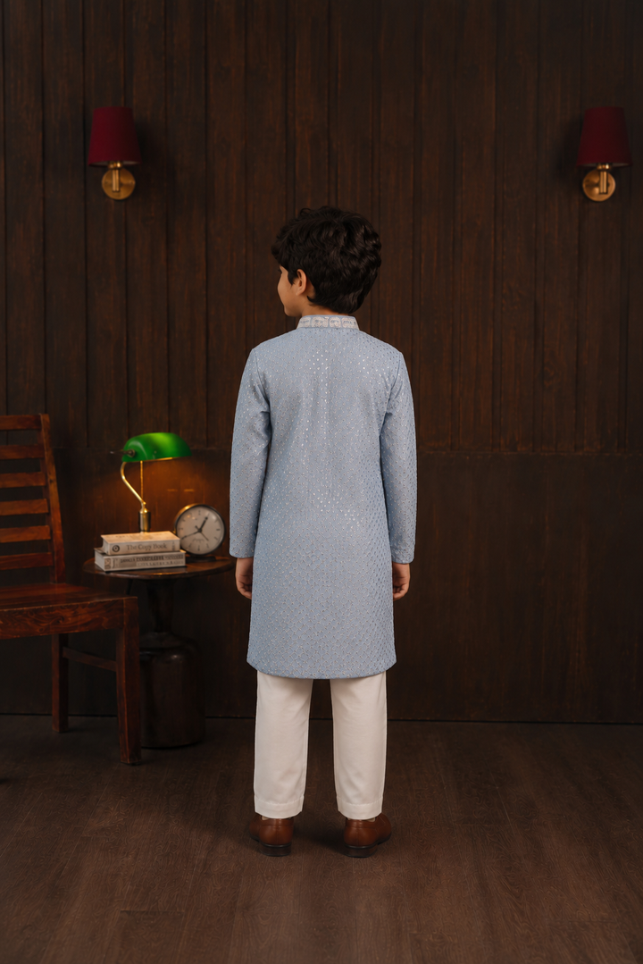 Regal Mirrorwork Beadwork Kurta