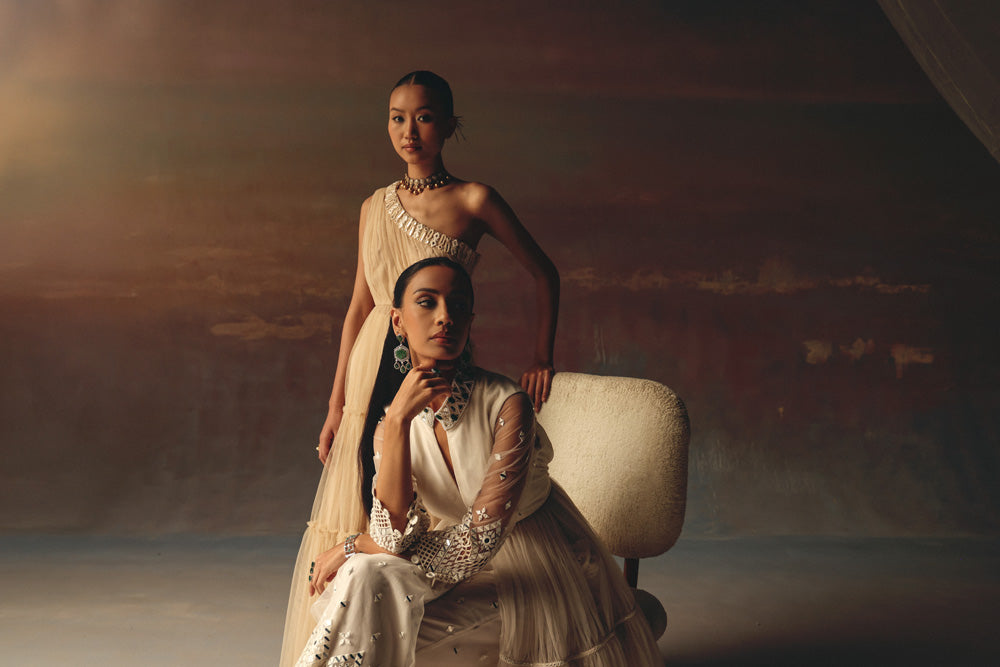 Backless Anarkali Jacket