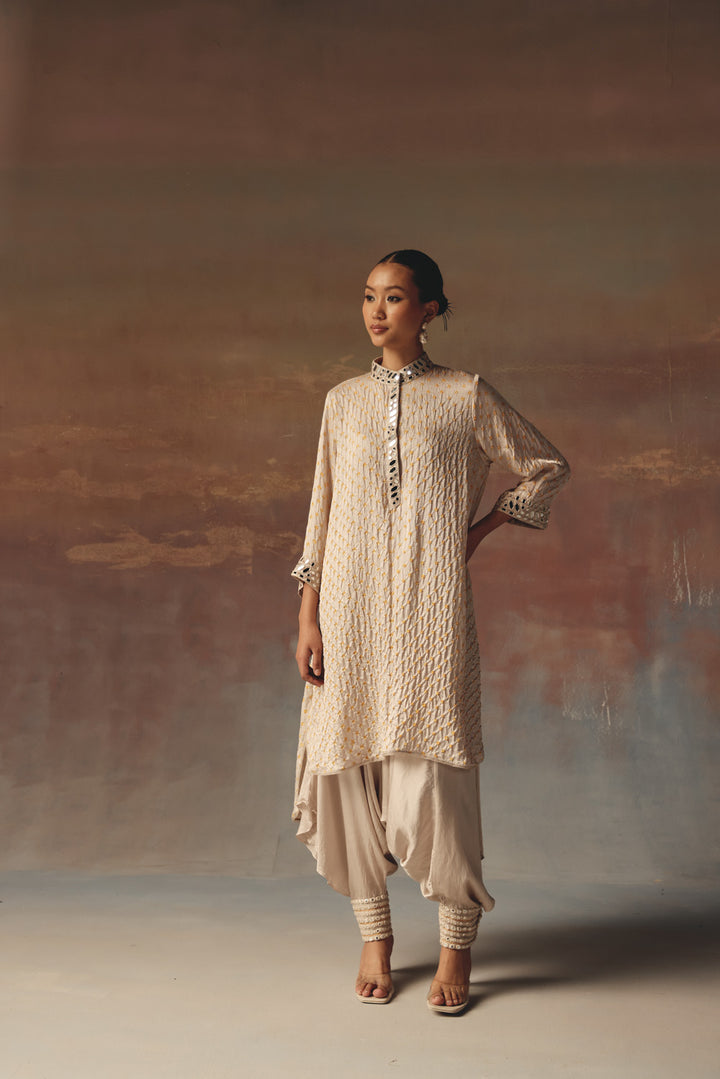 Thai mirror work Dhotis