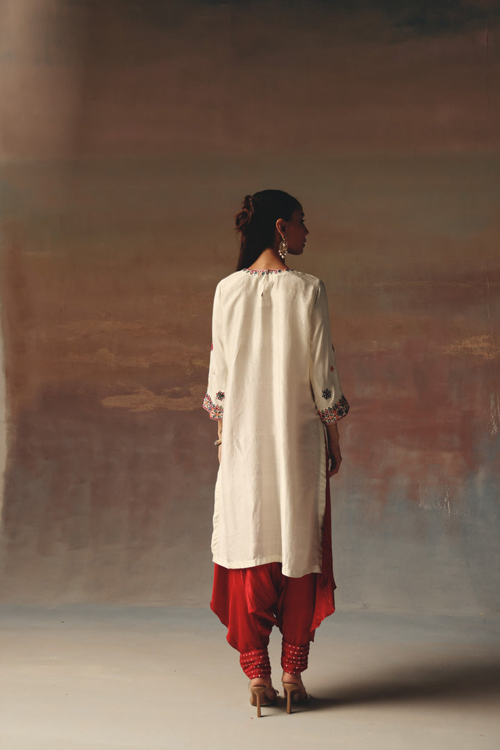 Thai mirror work Dhotis