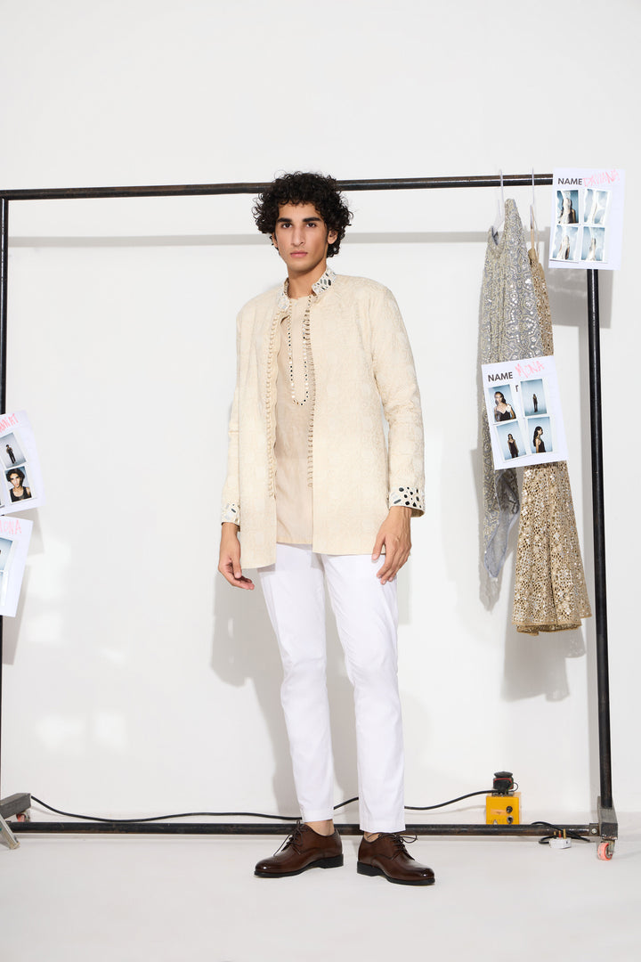 Plain Kurta Shirt with Matching Pants