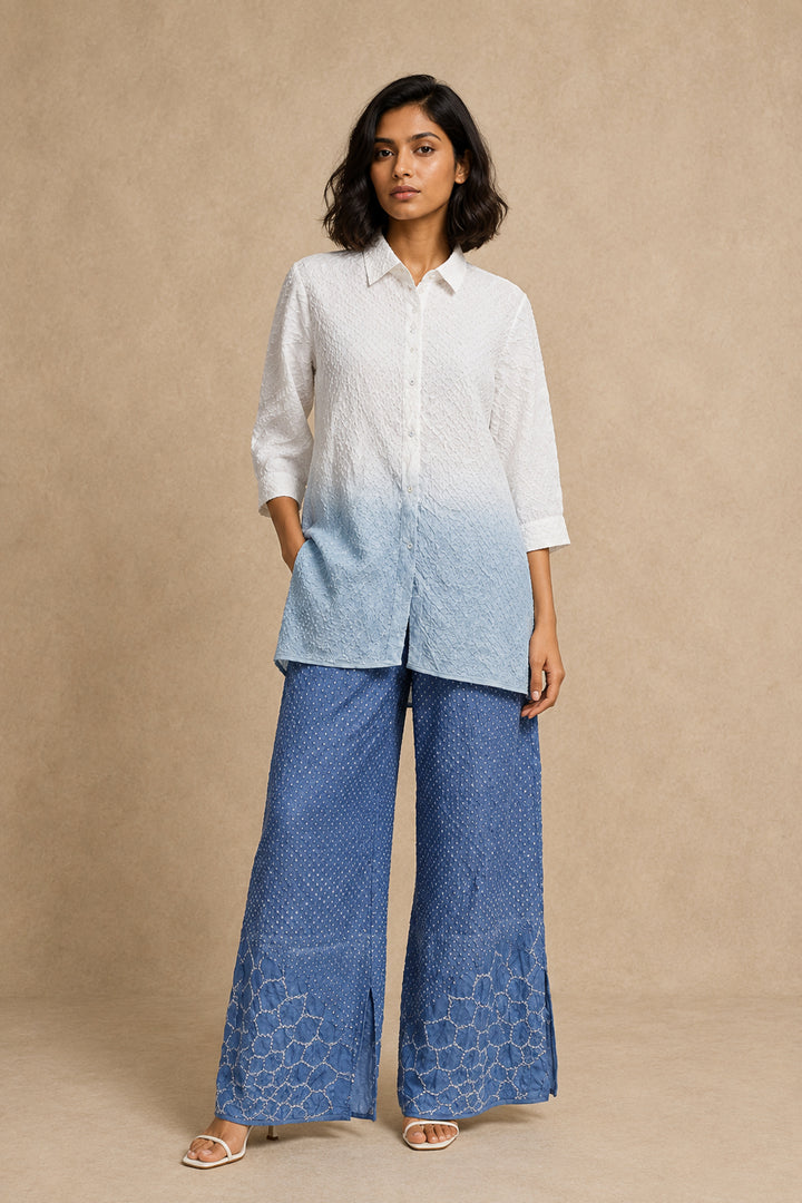 Rai Bandhani A Line Shirt Tunic