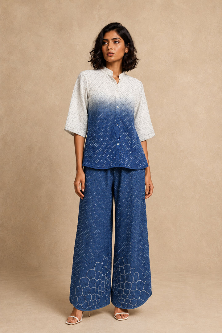 Rai Bandhani Kurta Shirt