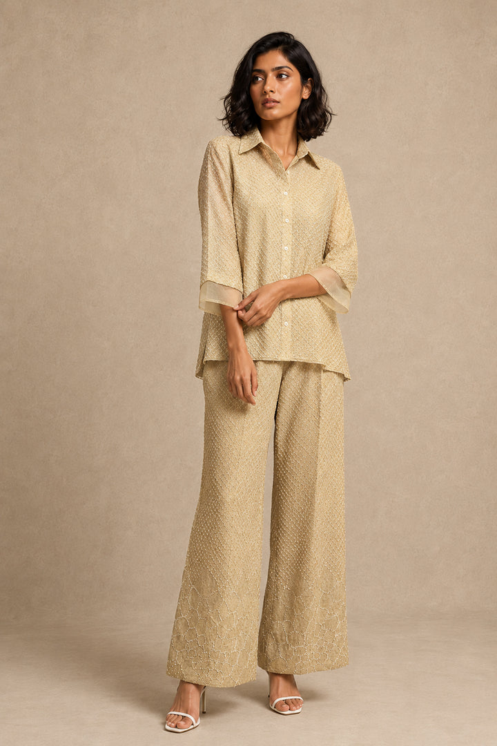 Rai Bandhani Bellbottoms