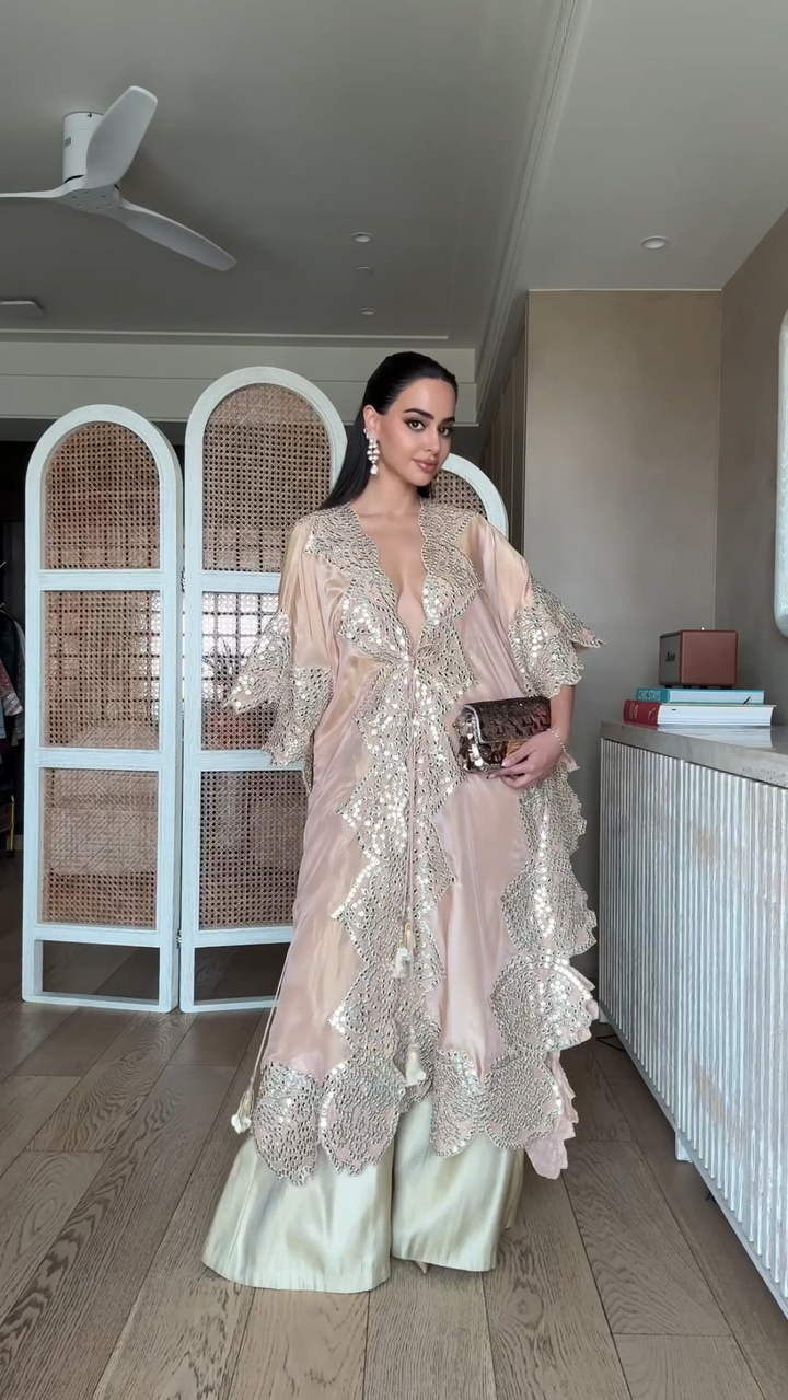 Arushi Mehra in our Kaftaan With tassles