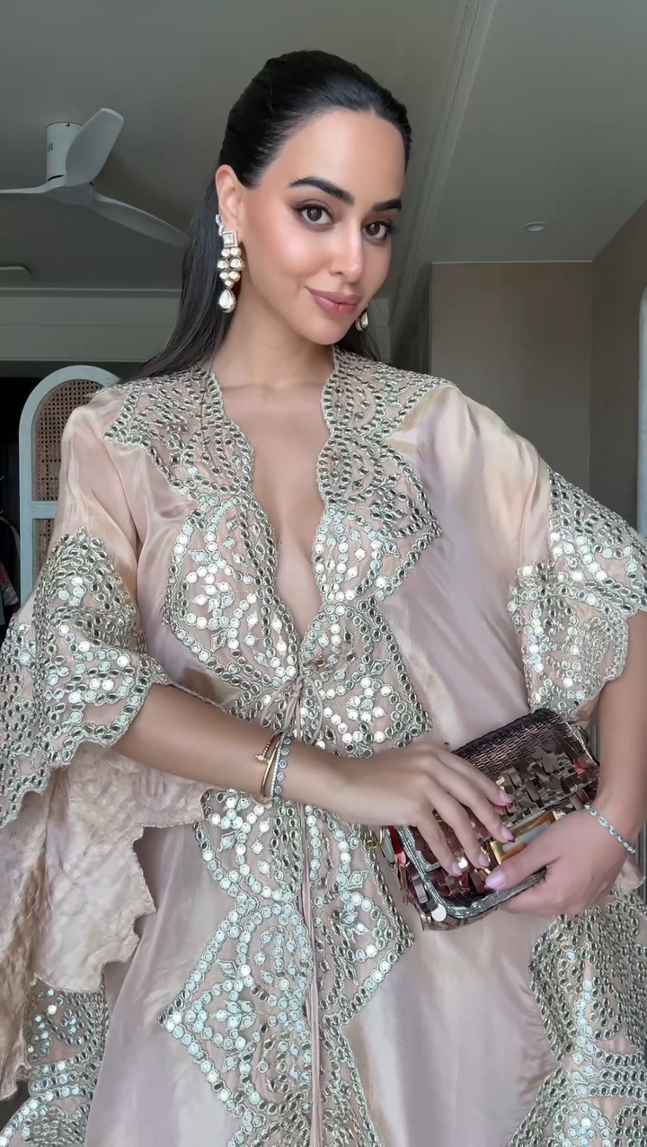 Arushi Mehra in our Kaftaan With tassles