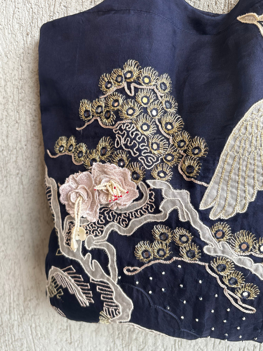 Cherry blossom small tote bag