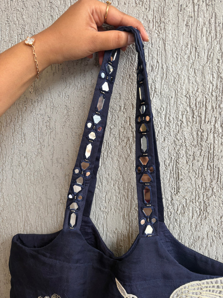 Cherry blossom small tote bag