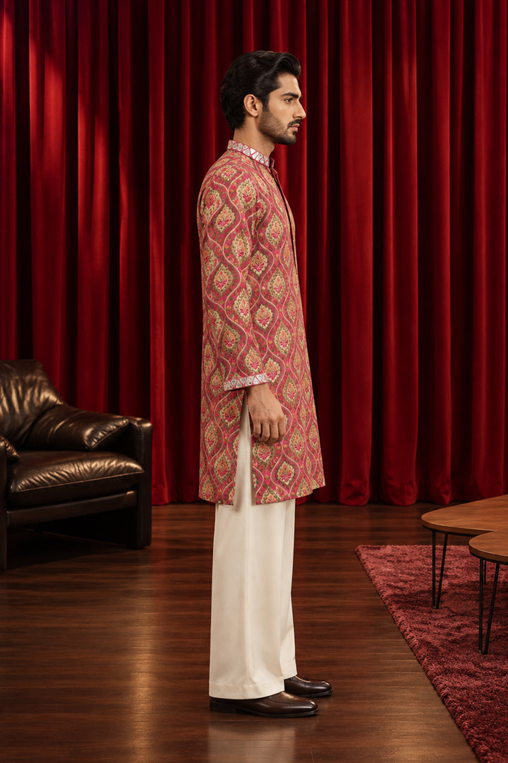 The Leandre Banarasi Mirrorwork Kurta Set