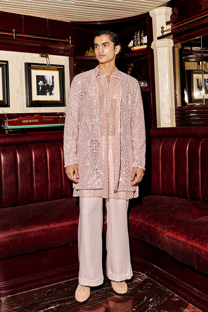 The Taven Bandgala Jacket Set
