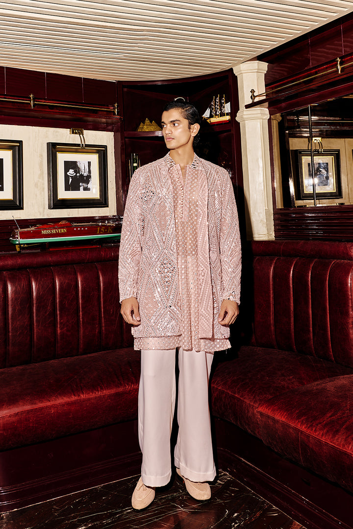 The Taven Bandgala Jacket Set