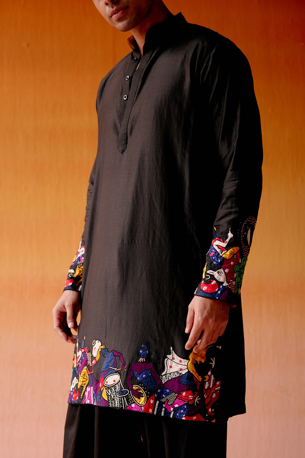 ART DECO KURTA WITH SALWAR