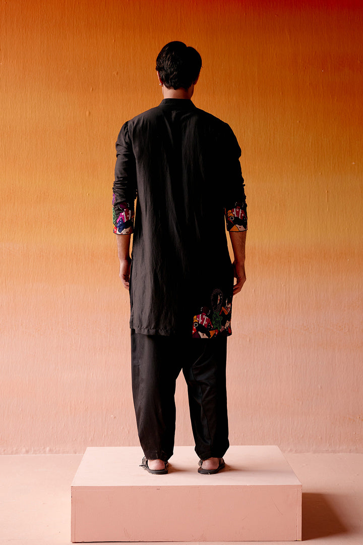 ART DECO KURTA WITH SALWAR