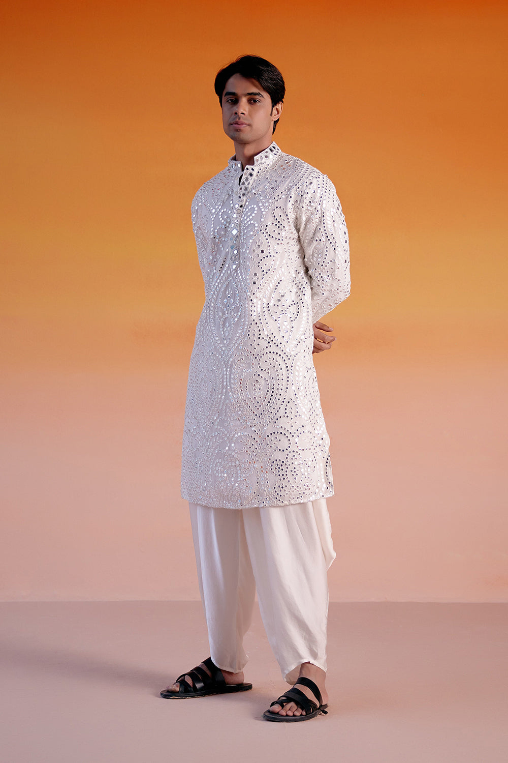 MIRRORWORK KURTA WITH Salwar