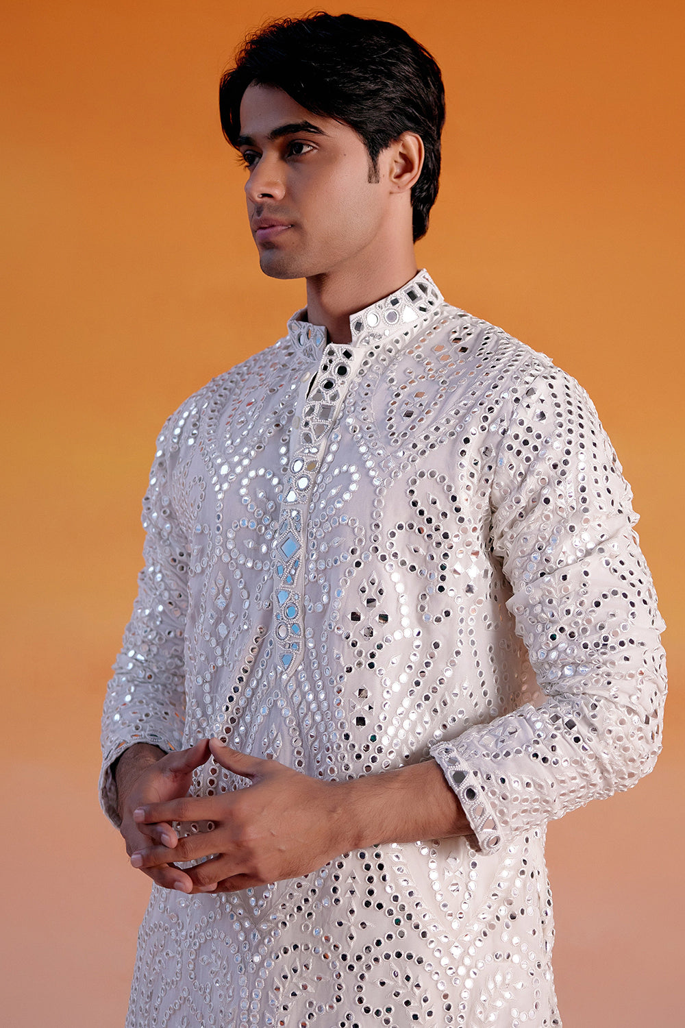 MIRRORWORK KURTA WITH Salwar