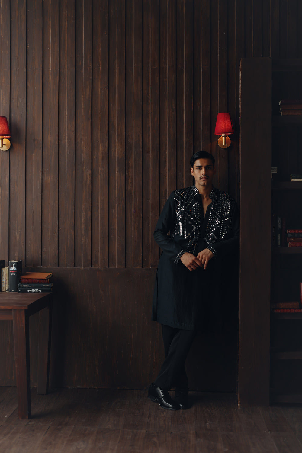 Mirror Embellished Kurta