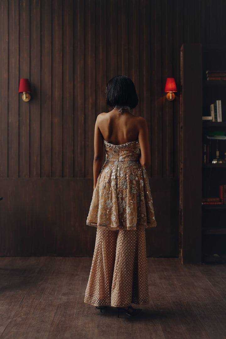 Off Shoulder Peplum Top