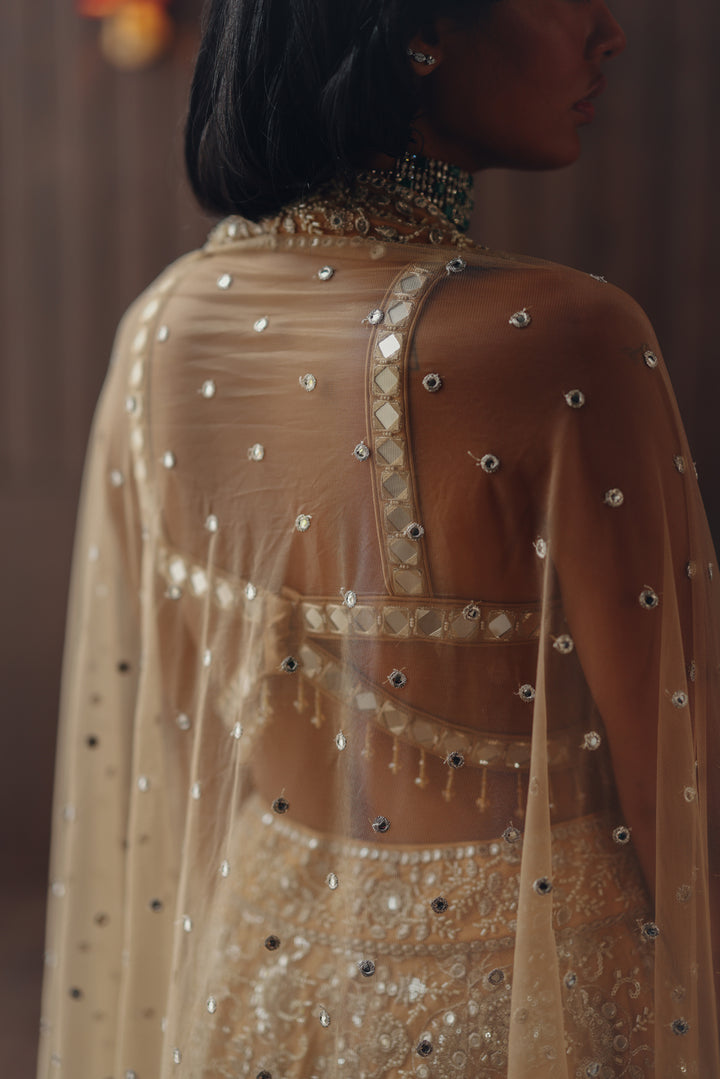 Golden Mirage Lehenga Set