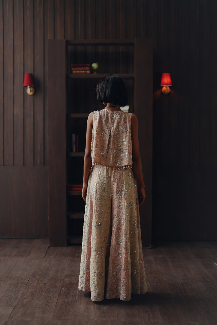 Asym Sleevless Jacket