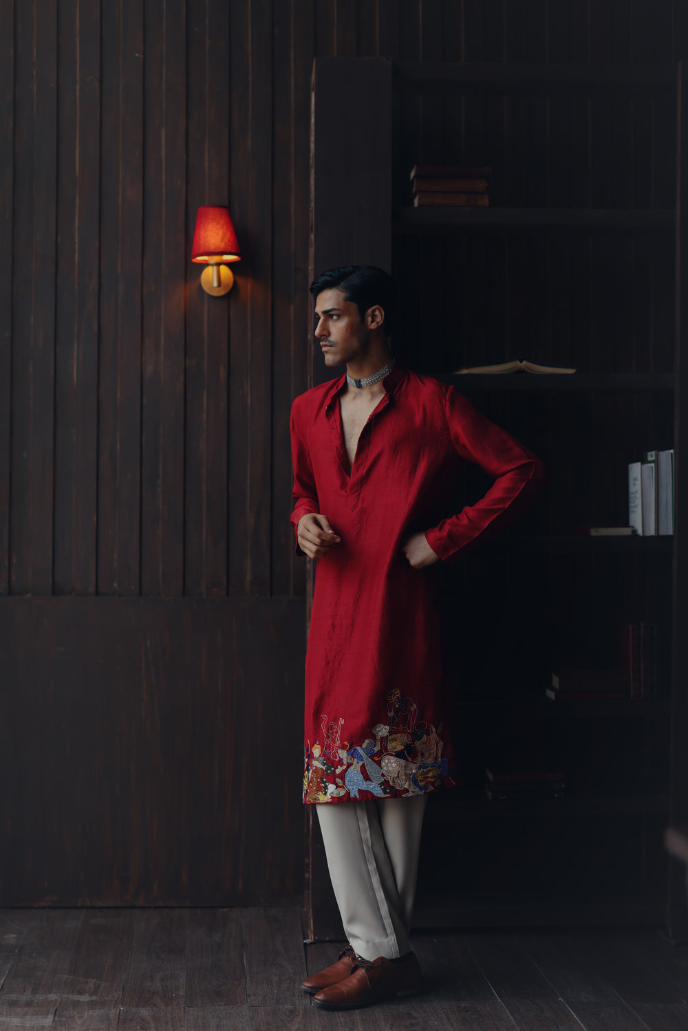 Art Deco Kurta Set