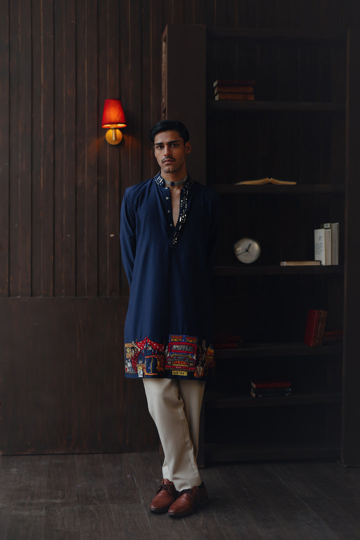Art Deco Kurta Set