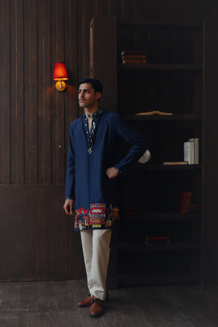 Art Deco Kurta Set