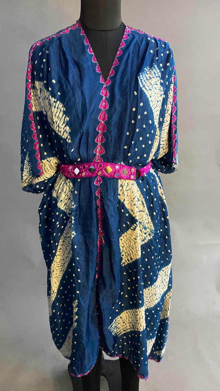 Shibori Bandhani Dress Tunic