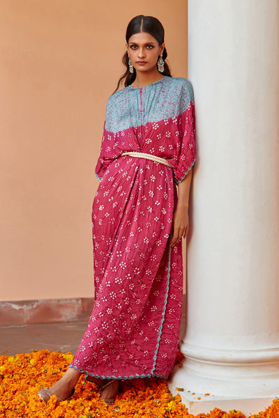 Shibori Bandhani Dress