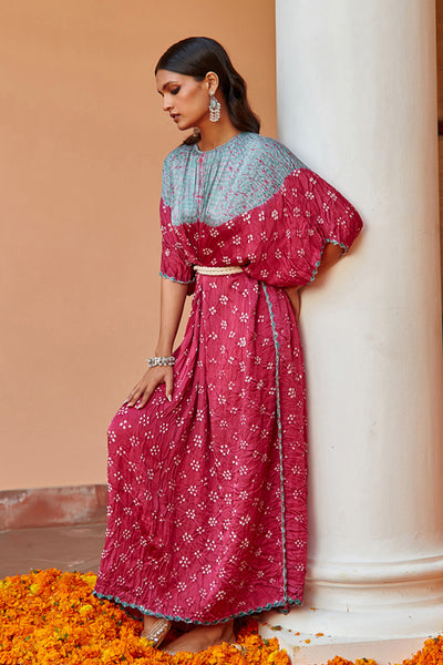 Shibori Bandhani Dress
